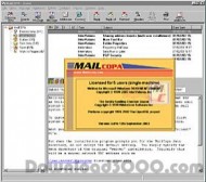 MailCOPA Email Software screenshot